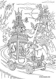 Halloween coloring book for adults: Spooky Colouring And Activity Book Holidays Celebrations Halloween