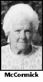 Rebecca McCormick Obituary (2005)
