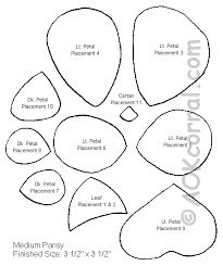Pansy Applique Patterns Applique Patterns Pansies Flower Quilts