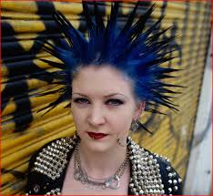 A fairly easy 'do you can style yourself as long as you're willing to invest in quality styling products. Mohawk Punk Hairstyles Easy Hairstyles