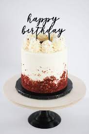 Free for commercial use no attribution required high quality images. Red Velvet Cake Red Velvet Birthday Cake Best Birthday Cake Designs Cute Birthday Cakes