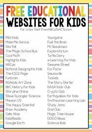 Free Educational Websites For Kids In 2020 Educational Websites For Kids Learning Websites For Kids Learning Websites