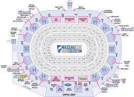 new york islanders seating chart nassau coliseum tickpick