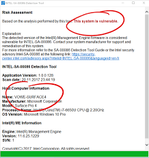 Einige hersteller haben intel einen direkten link bereitgestellt, über den ihre kunden weitere informationen und verfügbare software updates erhalten können ( . Vowe Dot Net Intel Just Forgot To Review The Security Of Their Firmware