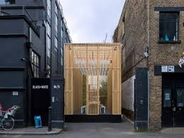 Universal Design Studio Has Built This Slatted Wooden Pavilion For This Year 39 S London Design Festival London Design Festival Universal Design London Design