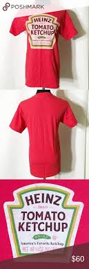 Heinz Ketchup T Shirt Red Unisex Graphic Sz S Clothes Design Favorite Shirts Fashion Design