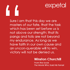 What Keeps Us Going Strong By Winston Churchill Book The Monk Who Sold His Ferrari Winston Churchill Books The Monks Motivation