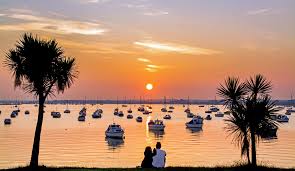 Pretty photos of the sun setting. Sandbanks Named Uk S Most Beautiful Sunset Watching Location Bournemouth Echo