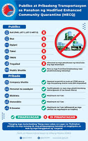 Ano ang ibig sabihin ng mecq at gcq: Department Of Transportation Philippines Tingnan Para Sa Mga Lugar Na Nasa Ilalim Ng Modified Enhanced Community Quarantine Mecq Hindi Pinapayagan Ang Publikong Transportasyon At Mananatiling Limitado Ang Ilang Serbisyong Pantransportasyon