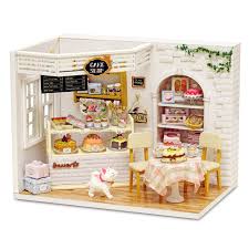 Indirim Bebek Evi Diy Minyatur Mobilya Led 3d Ile Toz Kapagi Ahsap Dollhouse Oyuncaklar Cocuklar Icin Hediye Kek Gunlugu H014 Birlestirin E Bebekler Ve Doldurulmus Oyuncaklar Ww26 Uskudarevdenevenakliyat Co