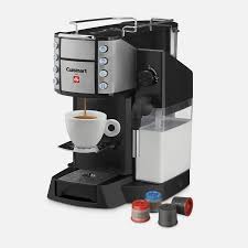 The portafilter locks in easily and can pull two shots at once. Cuisinart Discontinued Buona Tazza Superautomatic Single Serve Espresso Caffe Latte Cappuccino And Coffee Machine Em 600