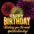 On mobile and touchscreens, press down on the gif for a couple of seconds and the save option will appear. Yummy Birthday Cake Gif Animation With Candles Burning Download On Funimada Com