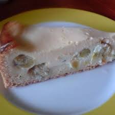 600g schmand, 5 eier, 150g zucker und das puddingpulver mit dem schneebesen ca. Stachelbeerkuchen