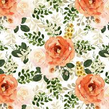 Watercolor Floral Baby Bedding Burnt Orange Coral And Olive Etsy Floral Baby Bedding Floral Crib Sheet Crib Bedding Girl