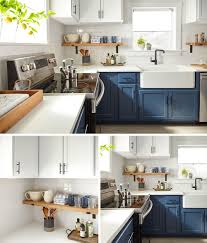 Chip joanna gaines paint color tips bold design advice home. Modern Blue Farmhouse Kitchen The Perfect Finish Blog By Kilz