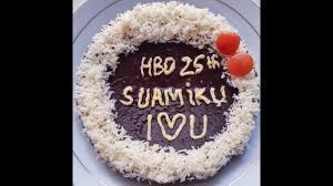 Tentu saja puding ultah sederhana buat suami memang s Satu Bahan Aja Puding Ulang Tahun Untuk Suami Youtube