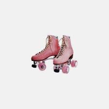 Thigh High Boots Costume Pink Roller Skates Roller Skates Pink Shoes