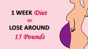 Follow This One Week Diet Plan To Lose 15 Lbs Naturally At Home One Week Diet Plan One Week Diet 1 Week Diet