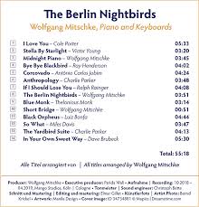 Nightbirde americas got talent (agt) 2021 wiki information. The Berlin Nightbirds Wolfgang Mitschke Jazz