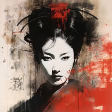 Japanese Lady Art