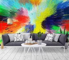 3d Color Stereo Emission Line Wallpaper Removable Self Etsy Lines Wallpaper Wallpaper Wall Murals