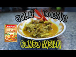 Kuah kental dari bumbu gulai dengan pemakaian santan serta mempunyai ciri khas berwarna kuning memang paling sering ditemui di berbagai macam hidangan masyarakat minang khususnya dan sumatera. Indofood Solutions Gulai Kambing Youtube
