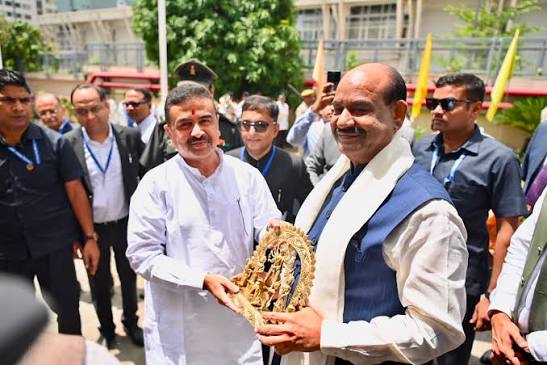 The Statesman | 📸~ Lok Sabha Speaker Om Birla, along with West Bengal CM  Suvendu Adhikari, inaugurated a two-day orientation programme for newly  elected... | Instagram