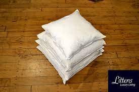 About down and feathers fillings. 24 X 24 Duck Feather Cushion Pad Fillers 60cm X 60cm Littens