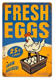 tin signs, vintage advertisements