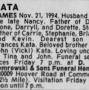 Profile Picture of Obituary for JAMES KATA - Newspapers.com™ (@newspapers.com) on Google