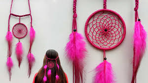 What kind of wall art is bohemian macrame? How To Make Headband Feather Dream Catcher Diy Headdress Tutorial Youtube