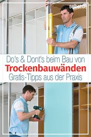 Trockenbauwand Selbst De Trockenbauwand Trockenbau Trockenbau Anleitung