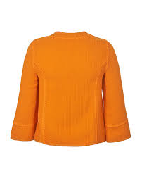 Philosophy Orange Tweed Jacket