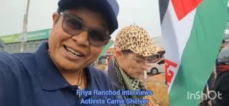 A blessed interview with Carrie Shelver an activist who was 1 of 6 South  African activists amongst 500 plus people from across the globe who  travelled with a boat which had aid