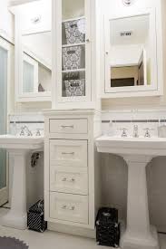 Overstock.com has been visited by 1m+ users in the past month Double Pedestal Sinks With Storage Drawers In Between Pedestal Sink Bathroom Bathroom Layout Bathroom Design