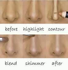 How to contour for big nose. Pin On Beautifie