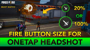 Steps to install graphics, customize the keyboard, fix errors to play smoothly 4. Latest Freefire Fire Button Settings For Auto Headshot Freefire Fire Button Position For Headshot Youtube