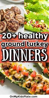 Melt a tablespoon of oil in the pan. 20 Healthy Ground Turkey Dinners Ground Turkey Dinners Healthy Ground Turkey Dinner Ground Turkey Recipes Healthy