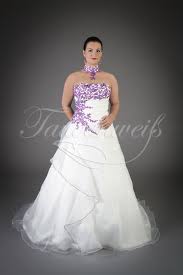 Hochzeitskleid, gereinigt, mit stola und bolerojacke weiss ich hab ein schönes abendkleid hochzeitskleid brautjungfer von laura scott in lila pflaume ton in. Brautkleid Tw0189b Mit Hinreissenden Lila Farbtupfern