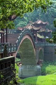 haoshang bridge leshan sichuan china grand canal china leshan chinese bridge