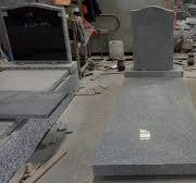 Light Grey Color American Style Tombstone Monuments With Good Design