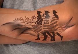 Black And White American Flag Tattoo Designs Pin On Tattoos
