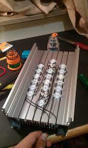 The positive of that led needs to be connected to the negative of the next led and so on until the string of 6 is complete. A Complete Idiot S Guide To Make An Led Lighting Unit Led Lighting Diy Led Aquarium Lighting Led Diy