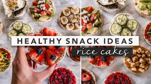 Maybe you would like to learn more about one of these? Easy Healthy Snack Recipes To To Try Today With Rice Cakes By Erin Elizabeth Youtube