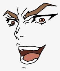 Jojo Face Png Face Dio Brando Meme Transparent Png Kindpng Your meme was successfully uploaded and it is now in moderation. jojo face png face dio brando meme