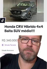 Honda CRV Híbrido 4x4: O Melhor SUV Médio do Brasil?