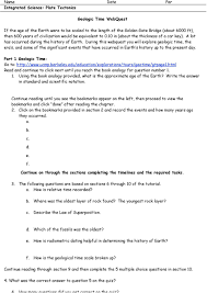 Print answer key pdf take now schedule copy. Name Date Per Integrated Science Plate Tectonics Geologic Time Webquest Pdf Free Download