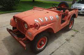 Fighting Fires 53 M38a1 With Under 4000 Miles Willys Jeep Willys Jeep