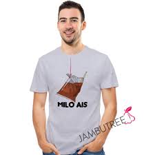 The iconic ikat tepi is back and puts the fresh in refreshment. Jambutree Funny Malaysia Ikat Tepi Milo Ais Graphic Unisex T Shirt Tee Lucu Tshirt Baju Ready Stock Stok Sedia Ada Shopee Malaysia