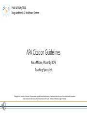 Do you want to learn how to cite a documentary in apa today? Apa Citation Guide Docx Apa Citation Guide Apa American Psychological Association Style Is Most Frequently Used Within The Social Sciences In Order To Course Hero